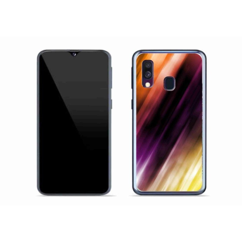 Gélový kryt mmCase na mobil Samsung Galaxy A40 - abstraktné vzor 5