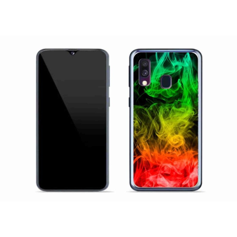 Gélový kryt mmCase na mobil Samsung Galaxy A40 - abstraktné vzor 7