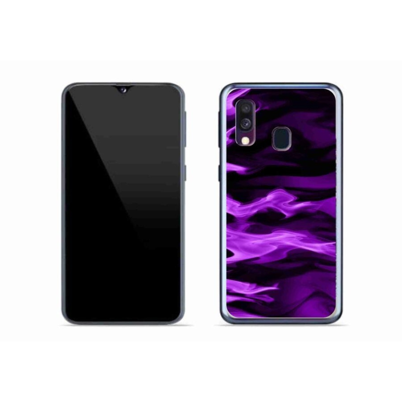 Gélový kryt mmCase na mobil Samsung Galaxy A40 - abstraktné vzor 9