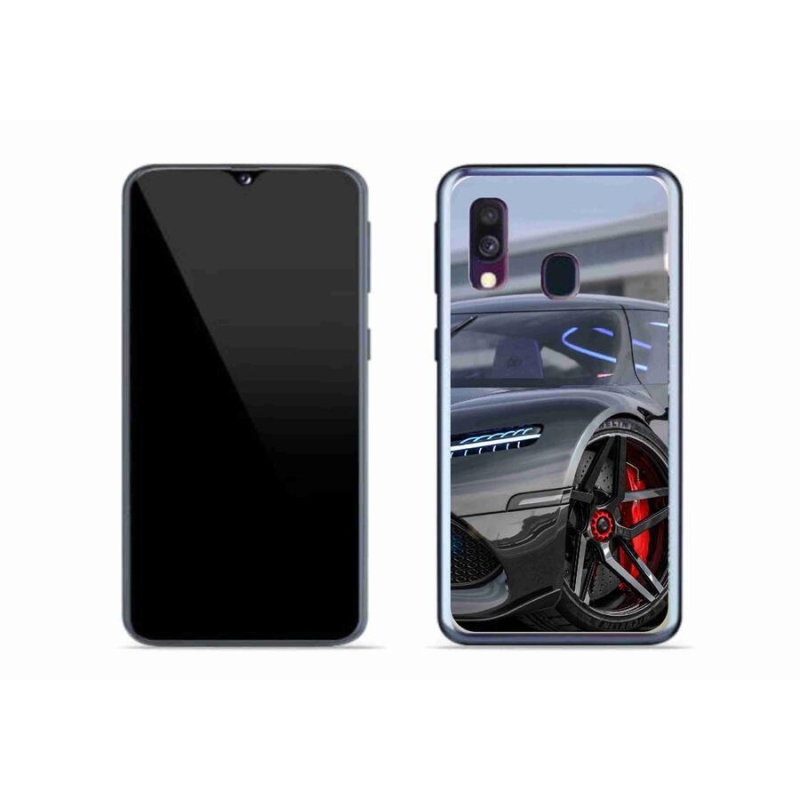 Gélový kryt mmCase na mobil Samsung Galaxy A40 - auto 5