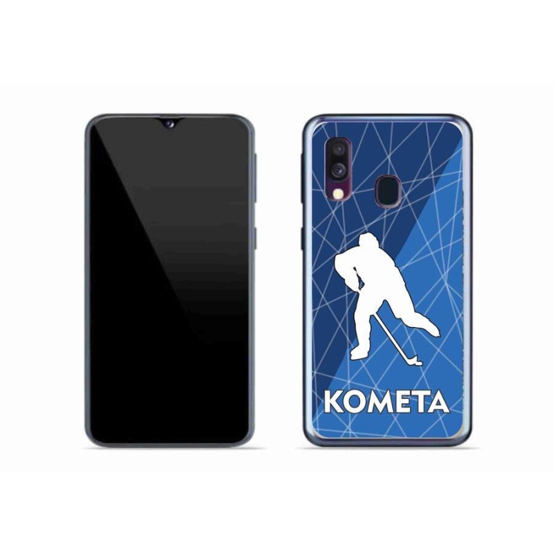 Gélový kryt mmCase na mobil Samsung Galaxy A40 - Kometa