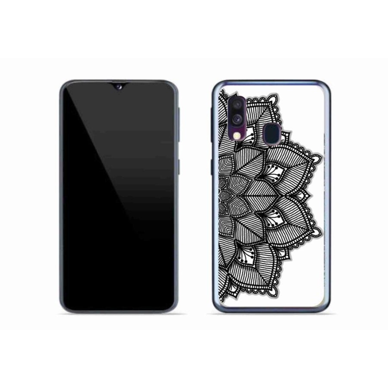 Gélový kryt mmCase na mobil Samsung Galaxy A40 - mandala