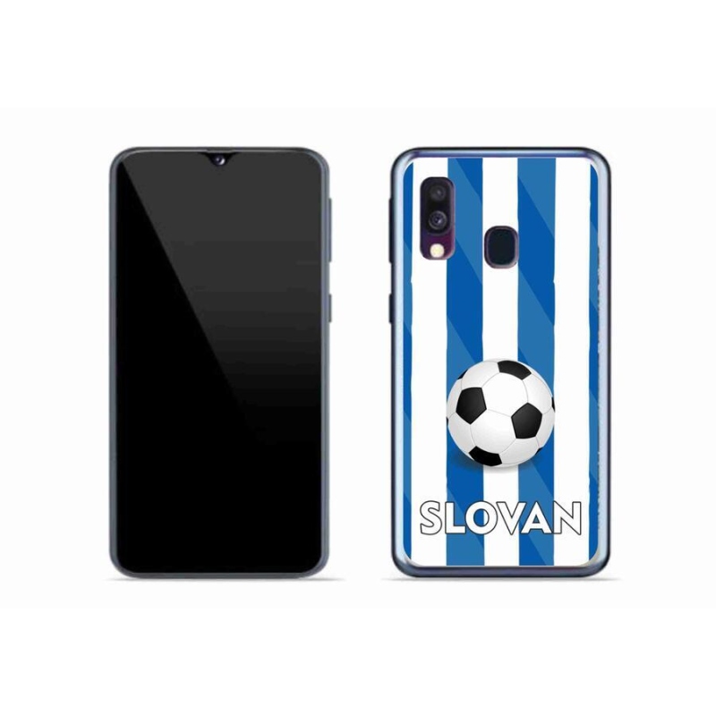 Gélový kryt mmCase na mobil Samsung Galaxy A40 - Slovan