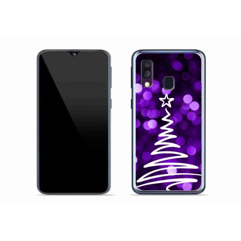 Gélový kryt mmCase na mobil Samsung Galaxy A40 - stromček