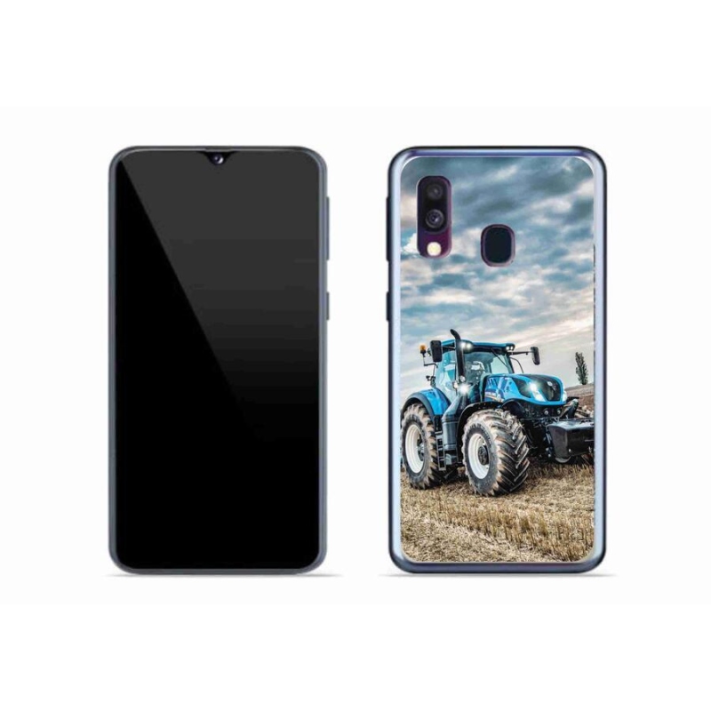 Gélový kryt mmCase na mobil Samsung Galaxy A40 - traktor 2