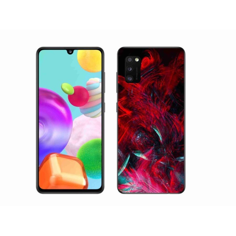 Gélový kryt mmCase na mobil Samsung Galaxy A41 - abstrakt 16