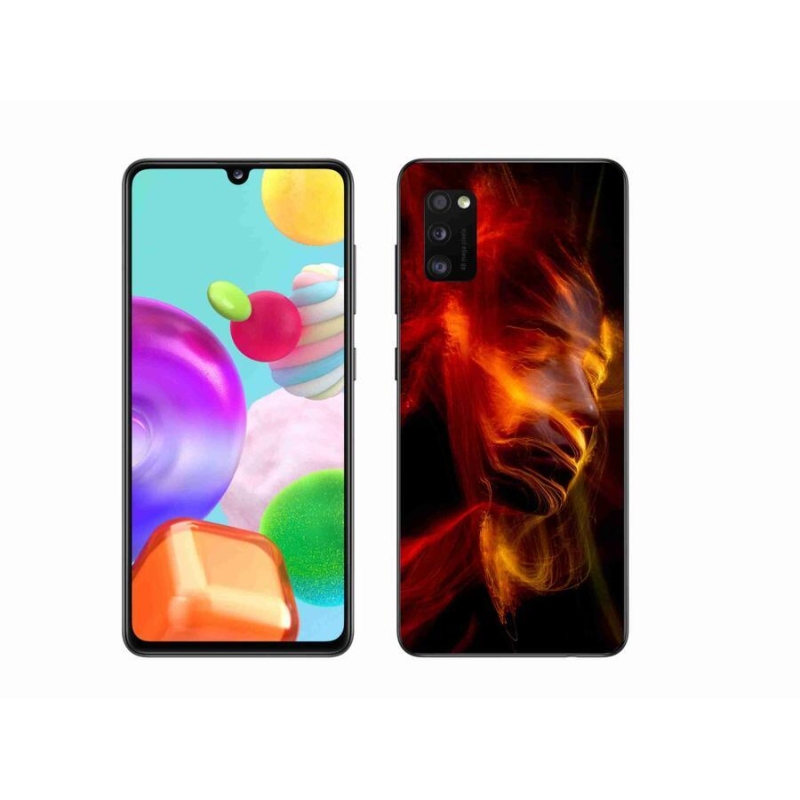 Gélový kryt mmCase na mobil Samsung Galaxy A41 - abstrakt 18