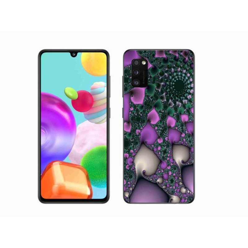 Gélový kryt mmCase na mobil Samsung Galaxy A41 - abstrakt 7