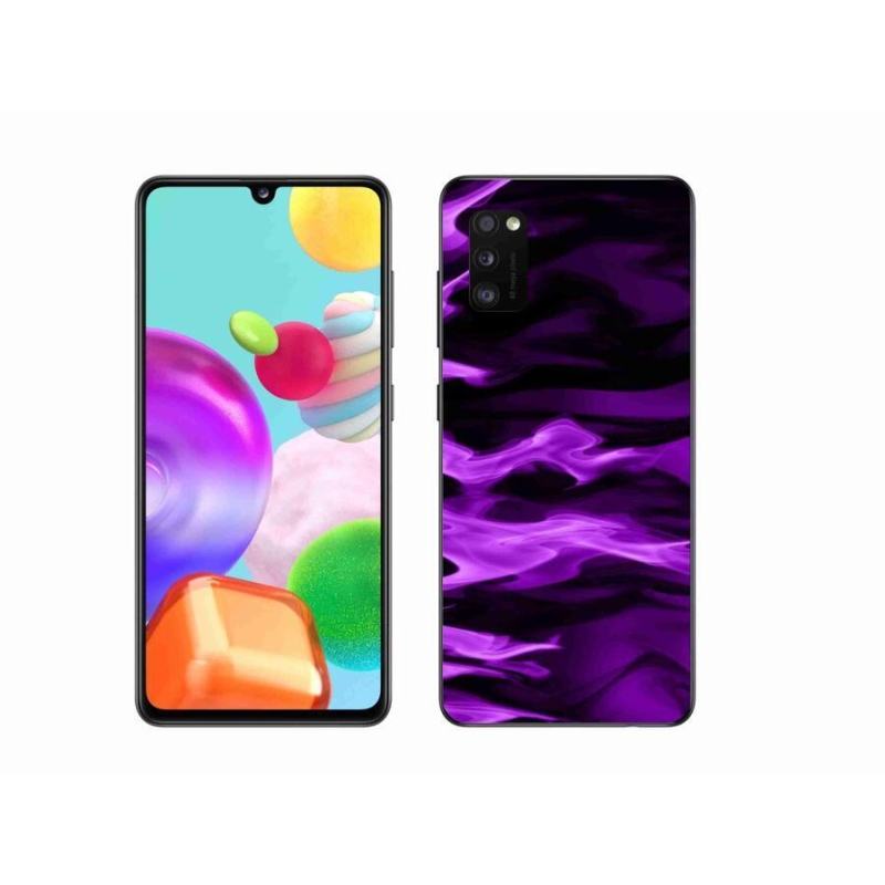 Gélový kryt mmCase na mobil Samsung Galaxy A41 - abstraktné vzor 9