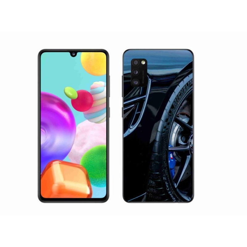 Gélový kryt mmCase na mobil Samsung Galaxy A41 - auto 2