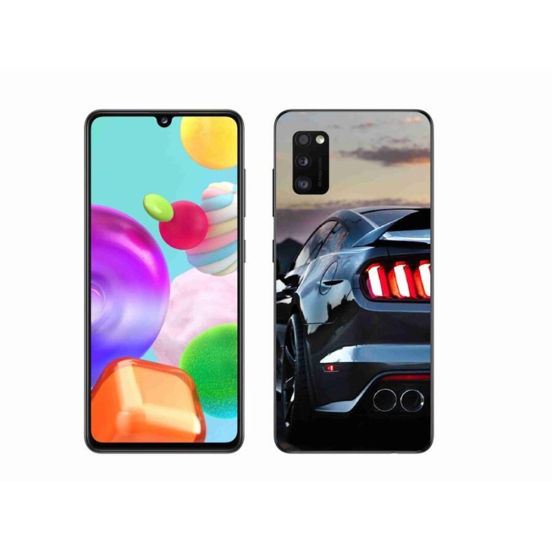 Gélový kryt mmCase na mobil Samsung Galaxy A41 - auto 7