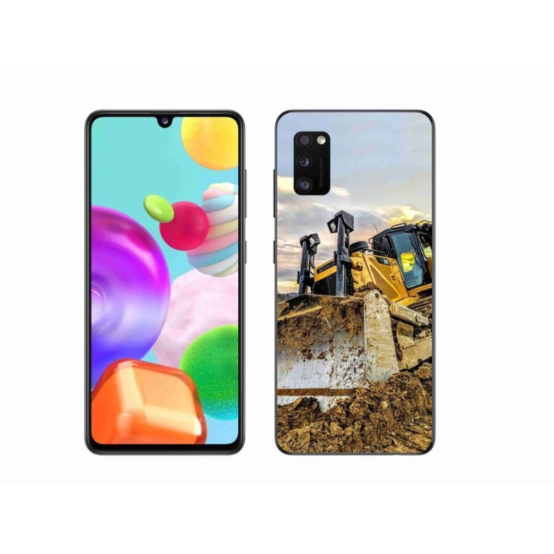 Gélový kryt mmCase na mobil Samsung Galaxy A41 - bager