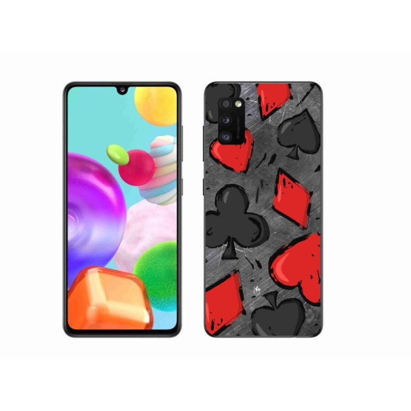 Gélový kryt mmCase na mobil Samsung Galaxy A41 - karta 1