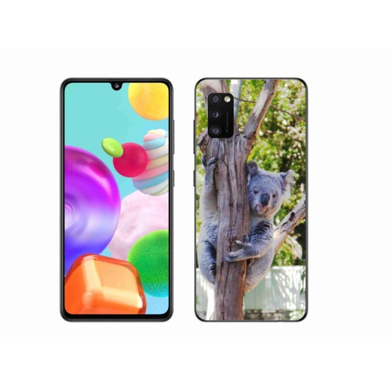 Gélový kryt mmCase na mobil Samsung Galaxy A41 - koala
