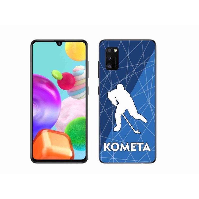 Gélový kryt mmCase na mobil Samsung Galaxy A41 - Kometa