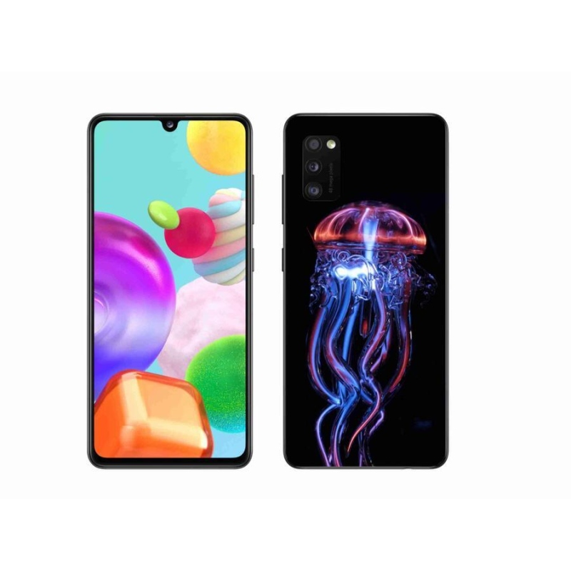 Gélový kryt mmCase na mobil Samsung Galaxy A41 - medúza