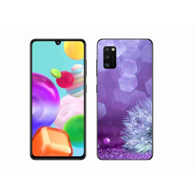 Gélový kryt mmCase na mobil Samsung Galaxy A41 - odkvitnuté púpava 2