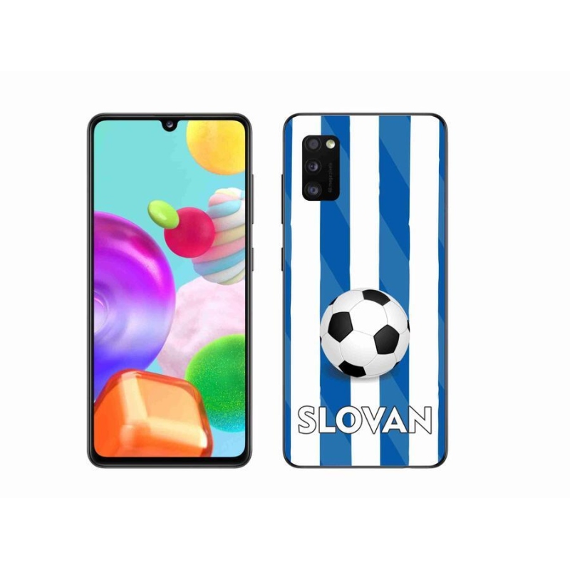 Gélový kryt mmCase na mobil Samsung Galaxy A41 - Slovan