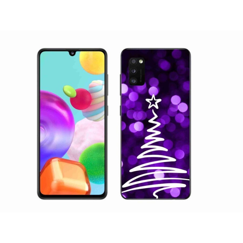 Gélový kryt mmCase na mobil Samsung Galaxy A41 - stromček