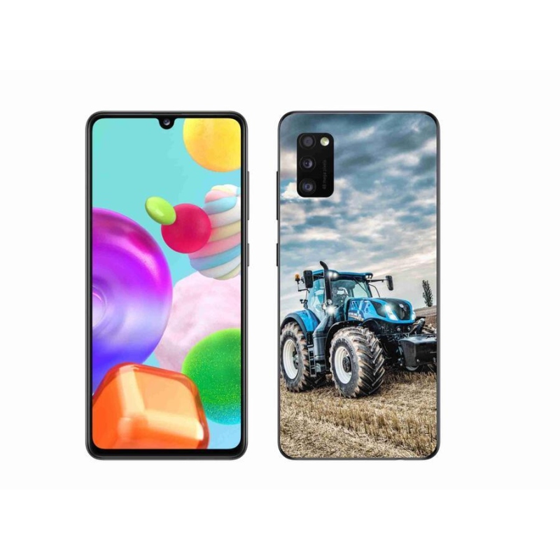 Gélový kryt mmCase na mobil Samsung Galaxy A41 - traktor 2