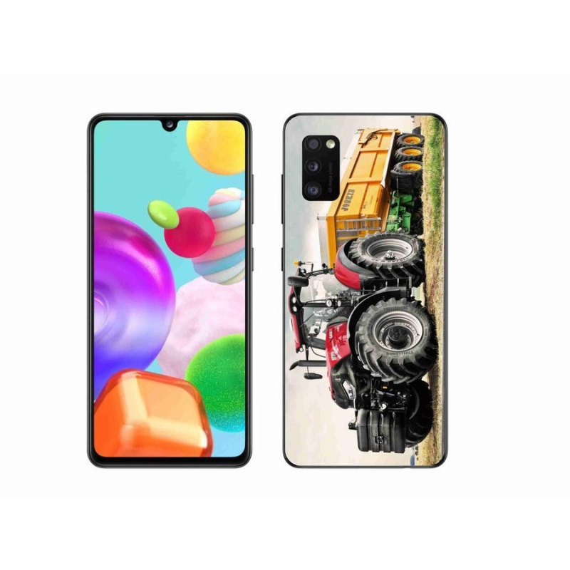 Gélový kryt mmCase na mobil Samsung Galaxy A41 - traktor 3