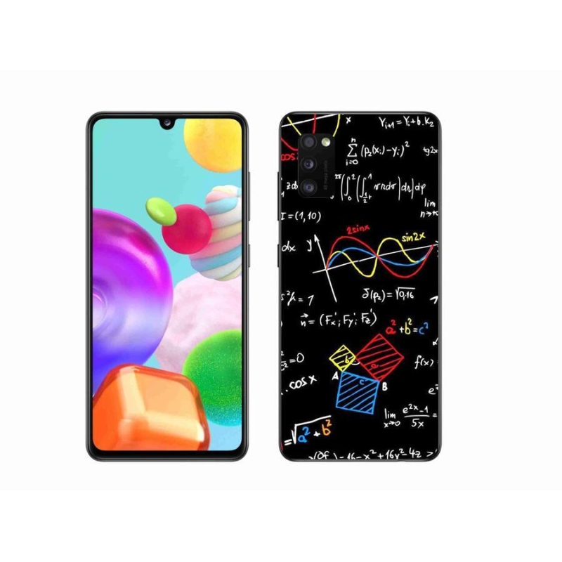 Gélový kryt mmCase na mobil Samsung Galaxy A41 - vzorčeky