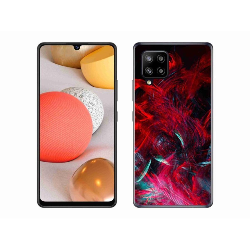 Gélový kryt mmCase na mobil Samsung Galaxy A42 5G - abstrakt 16