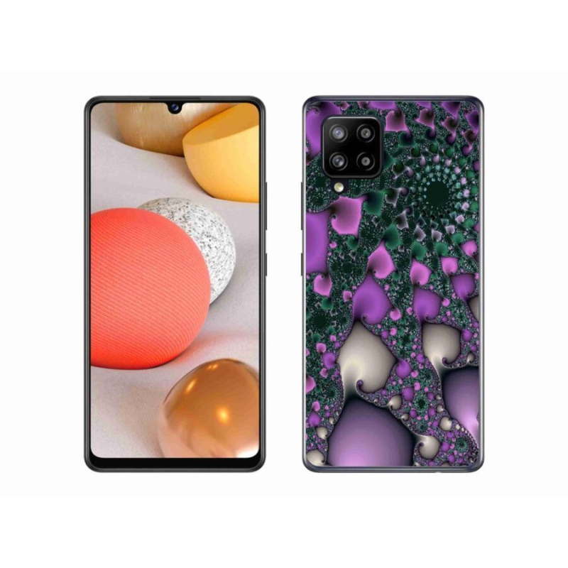 Gélový kryt mmCase na mobil Samsung Galaxy A42 5G - abstrakt 7