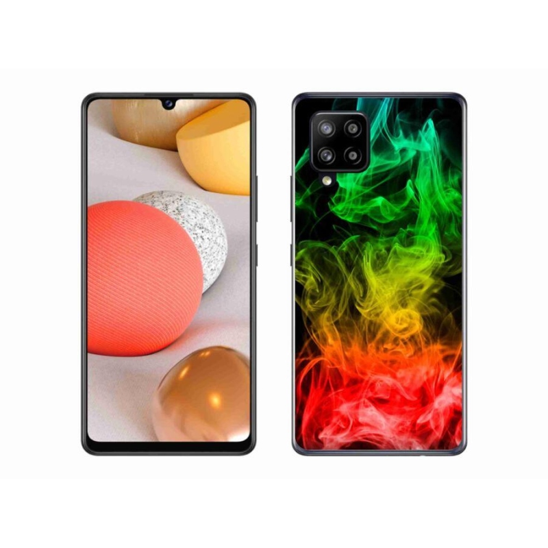 Gélový kryt mmCase na mobil Samsung Galaxy A42 5G - abstraktné vzor 7