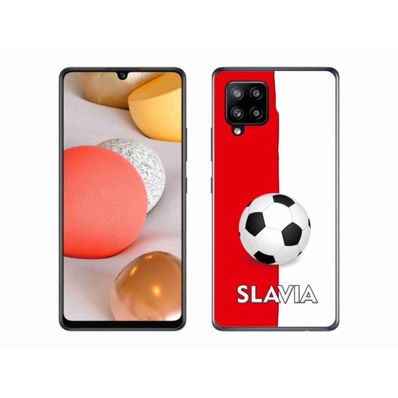 Gélový kryt mmCase na mobil Samsung Galaxy A42 5G - futbal 2