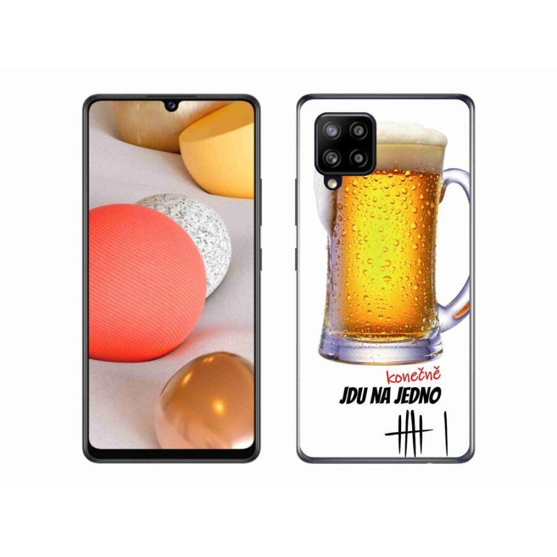 Gélový kryt mmCase na mobil Samsung Galaxy A42 5G - idem na jedno