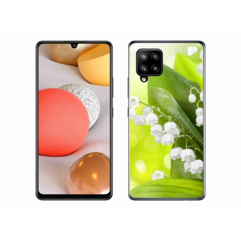 Gélový kryt mmCase na mobil Samsung Galaxy A42 5G - konvalinka