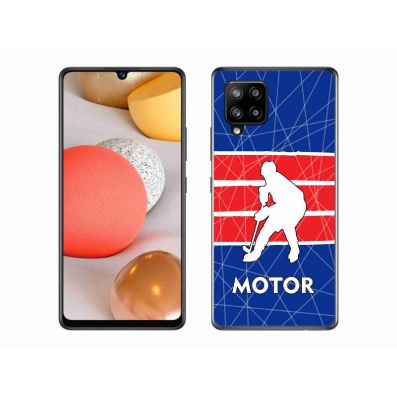 Gélový kryt mmCase na mobil Samsung Galaxy A42 5G - Motor