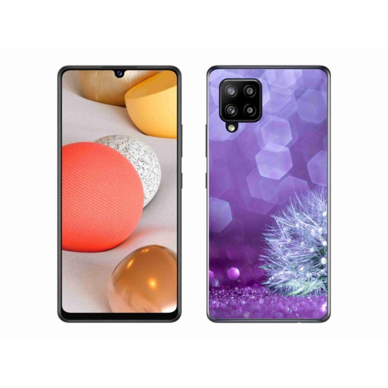 Gélový kryt mmCase na mobil Samsung Galaxy A42 5G - odkvitnuté pampeliška2