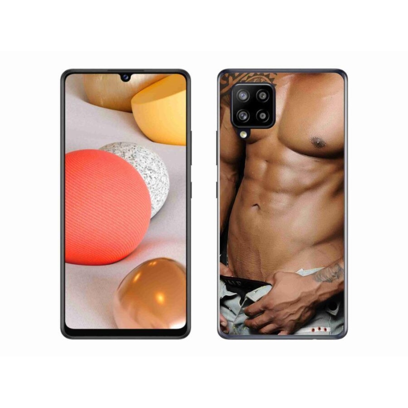 Gélový kryt mmCase na mobil Samsung Galaxy A42 5G - sexy muž