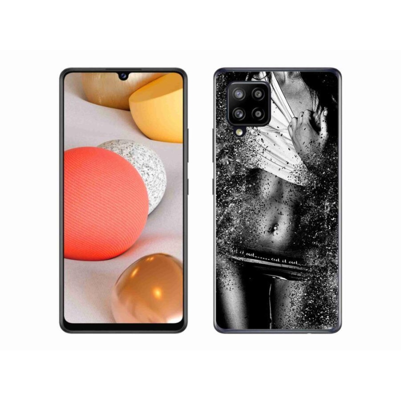 Gélový kryt mmCase na mobil Samsung Galaxy A42 5G - sexy žena 1