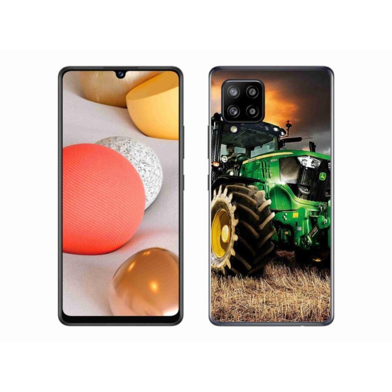 Gélový kryt mmCase na mobil Samsung Galaxy A42 5G - traktor