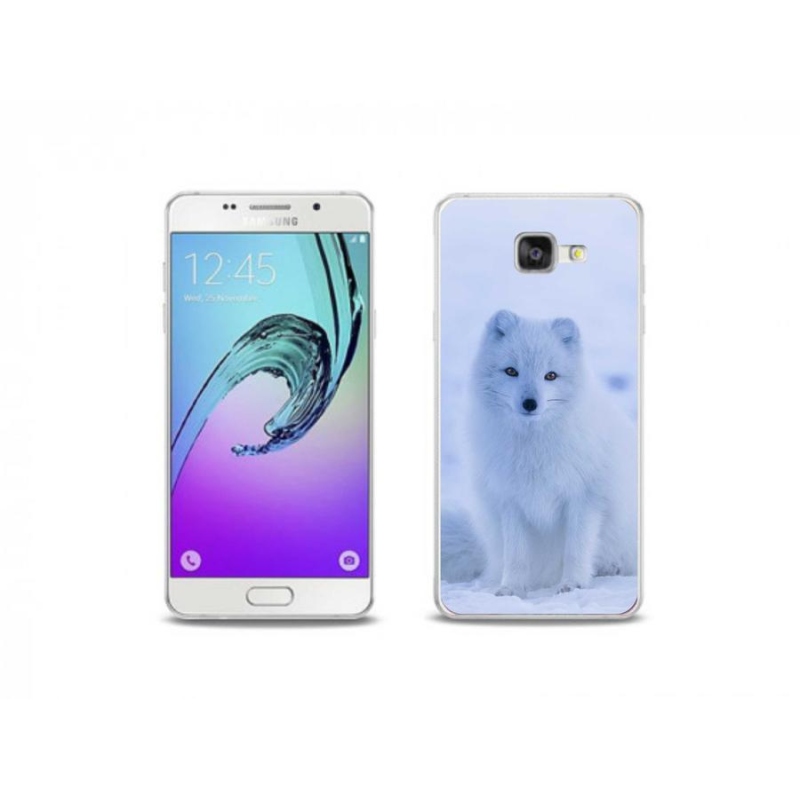 Gélový kryt mmCase na mobil Samsung Galaxy A5 (2016) - polárna líška