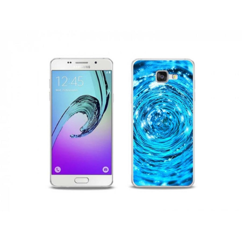 Gélový kryt mmCase na mobil Samsung Galaxy A5 (2016) - vodný vír