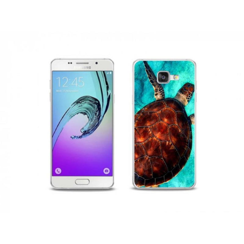 Gélový kryt mmCase na mobil Samsung Galaxy A5 (2016) - korytnačka