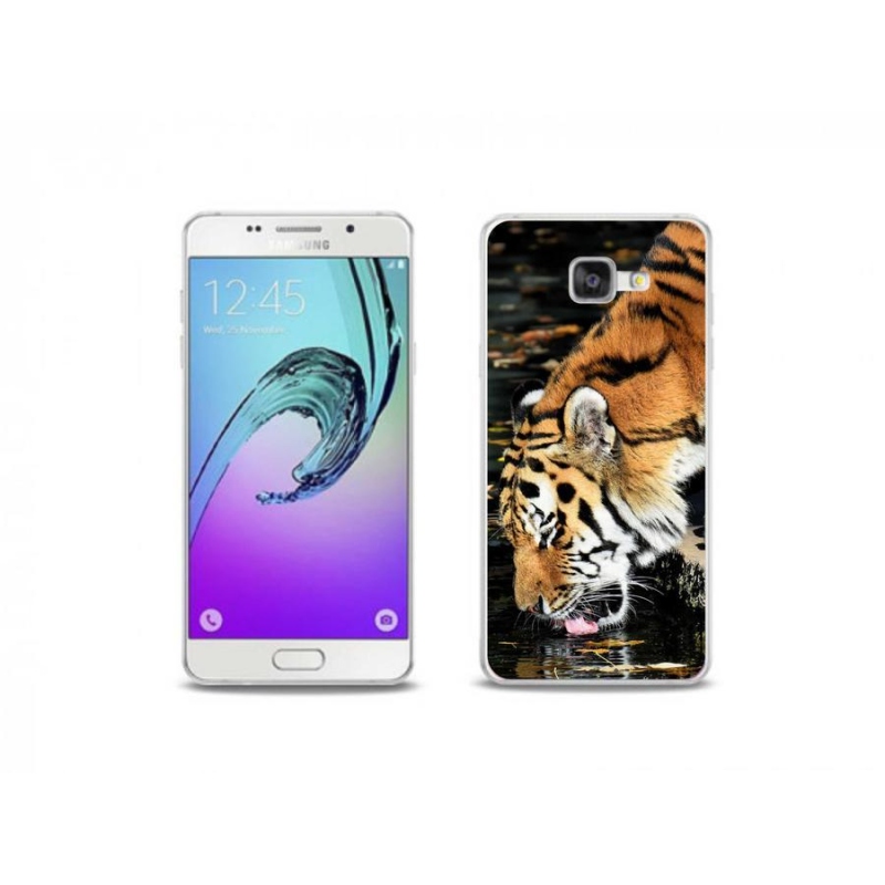 Gélový kryt mmCase na mobil Samsung Galaxy A5 (2016) - smädný tiger
