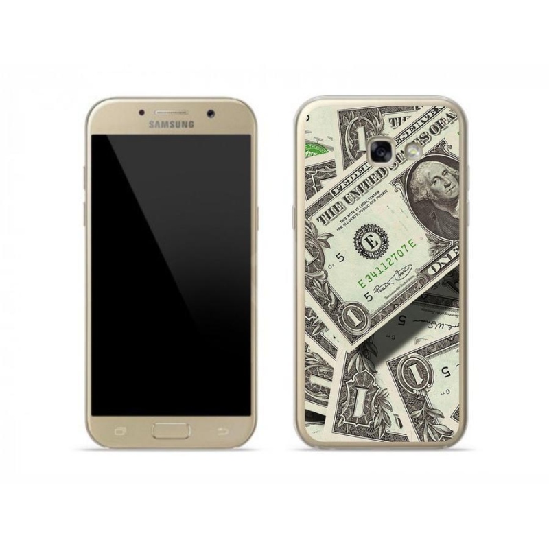 Gélový kryt mmCase na mobil Samsung Galaxy A5 (2017) - americký dolár