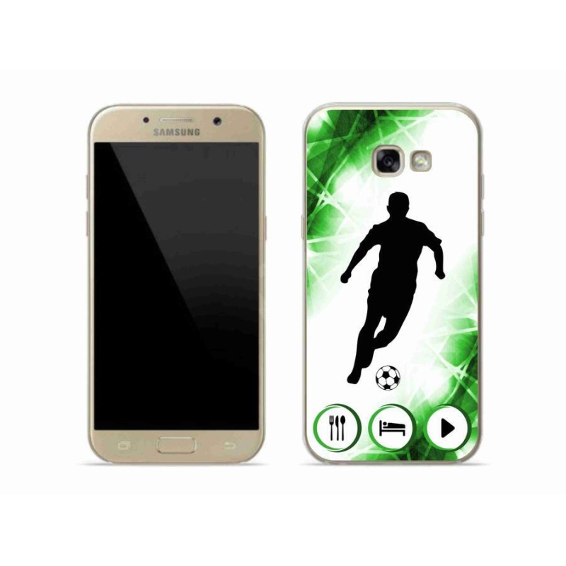 Gélový kryt mmCase na mobil Samsung Galaxy A5 (2017) - futbalista