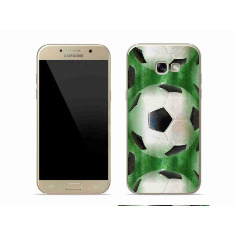 Gélový kryt mmCase na mobil Samsung Galaxy A5 (2017) - futbalová lopta