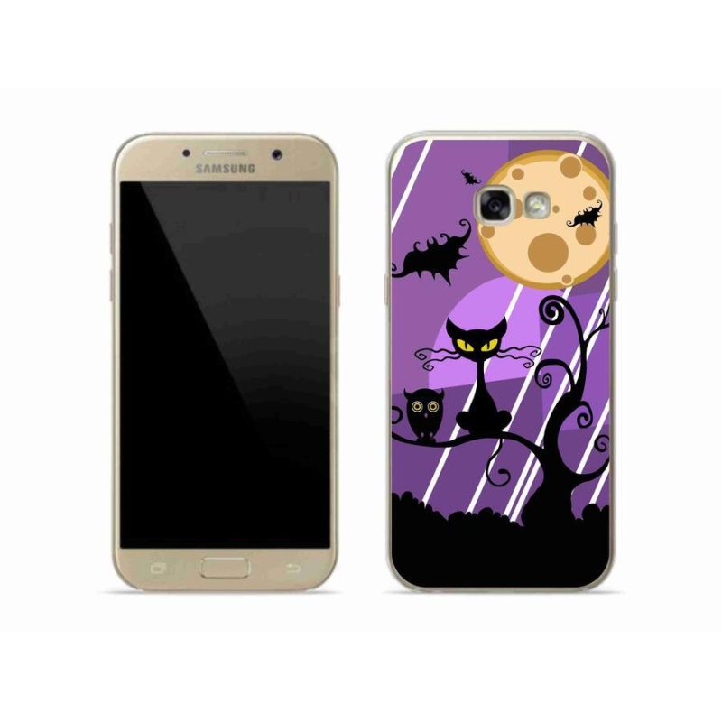 Gélový kryt mmCase na mobil Samsung Galaxy A5 (2017) - halloween