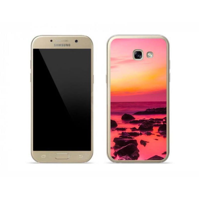 Gélový kryt mmCase na mobil Samsung Galaxy A5 (2017) - more a žiara