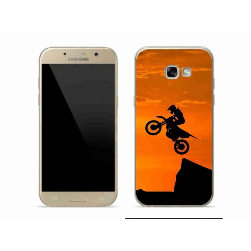 Gélový kryt mmCase na mobil Samsung Galaxy A5 (2017) - motocross