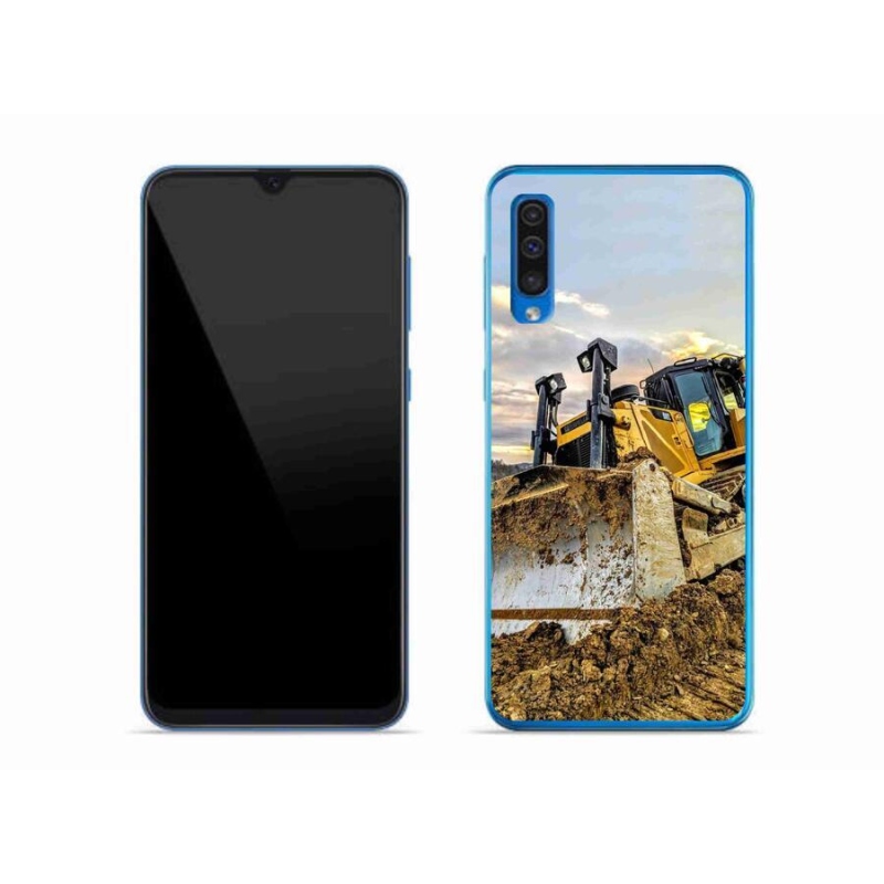 Gélový kryt mmCase na mobil Samsung Galaxy A50 - bager