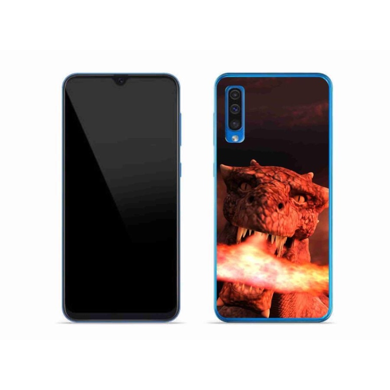 Gélový kryt mmCase na mobil Samsung Galaxy A50 - drak