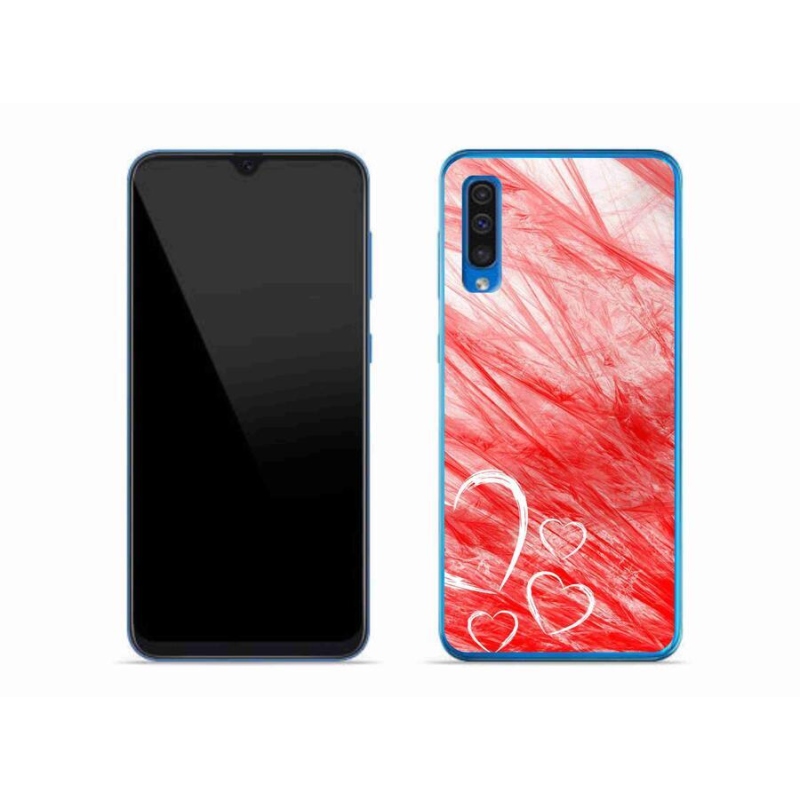 Gélový kryt mmCase na mobil Samsung Galaxy A50 - heart